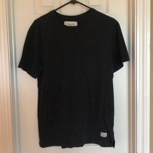 Modern Amusement Black and White Speckled T-Shirt